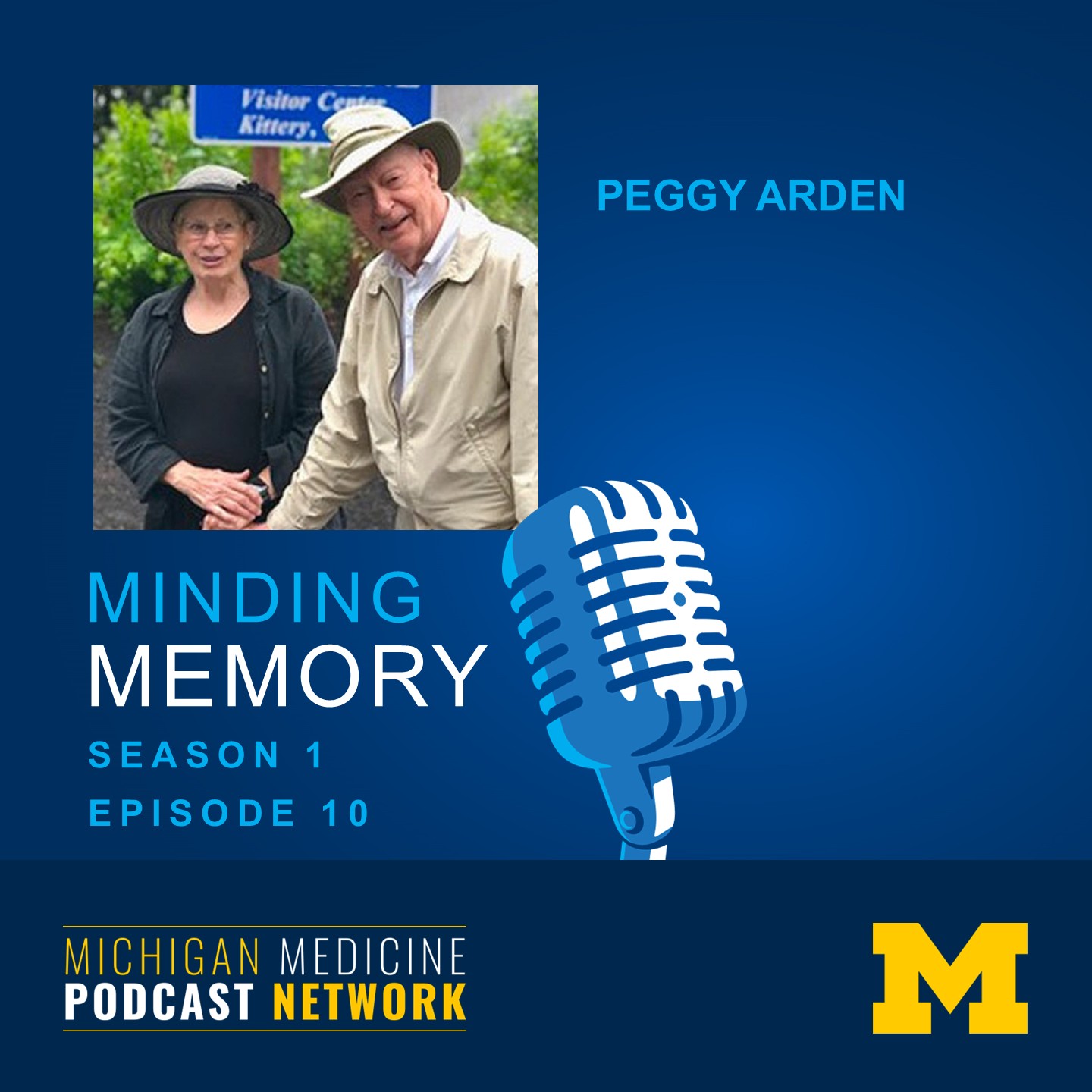 Minding Memory Podcast S1E10 featuring Peggy Arden