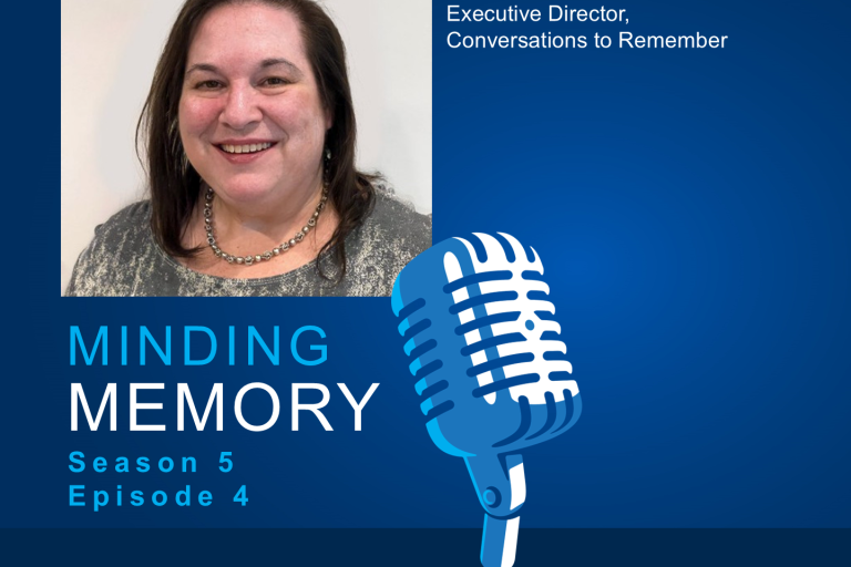 Eve Lefkowitz, Executive Director of the non-profit A Conversation to Remember